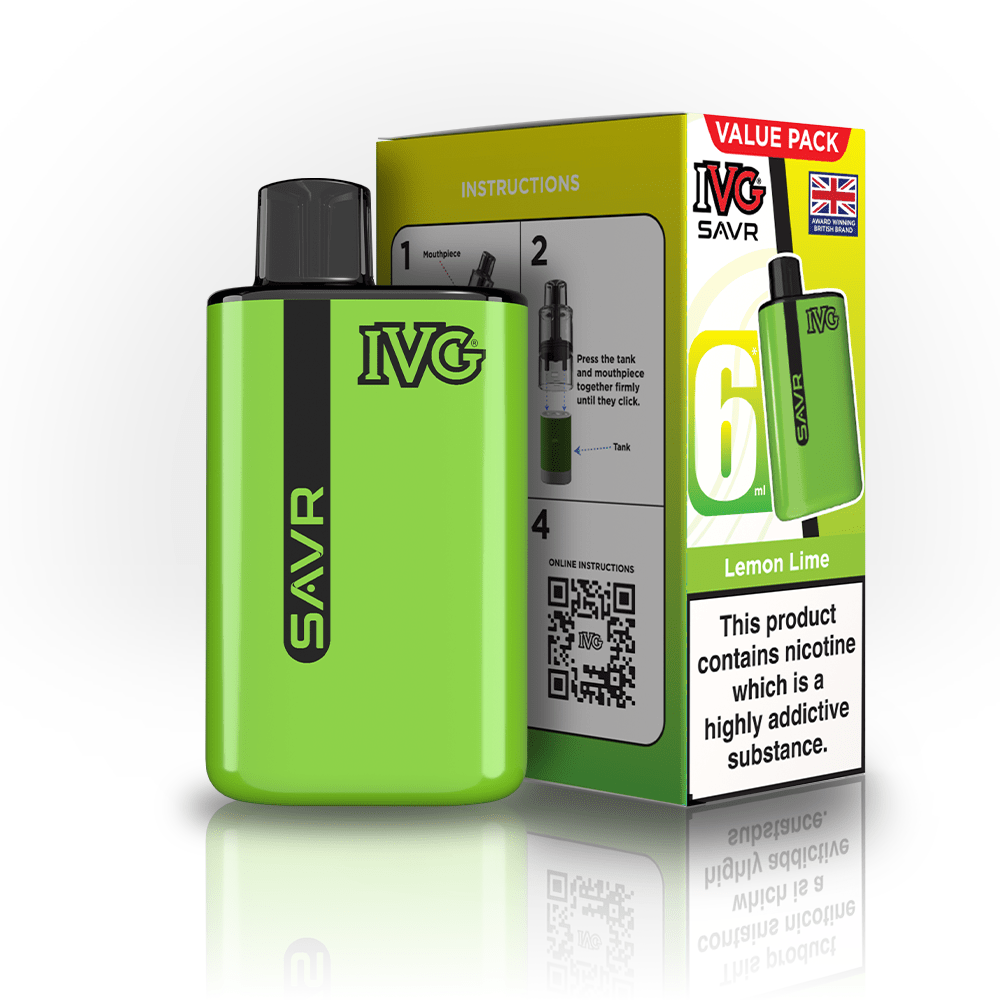 IVG SAVR 3000 Disposable Vape Box of 5 - Mcr Vape Distro