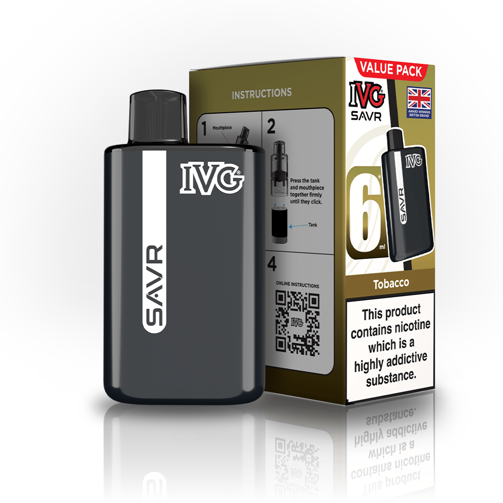 IVG SAVR 3000 Disposable Vape Box of 5 - Mcr Vape Distro