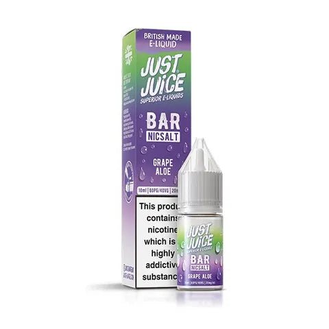 Just Juice Bar Nic Salt 10ml E-Liquid Box of 10 - Mcr Vape Distro