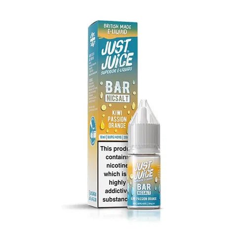 Just Juice Bar Nic Salt 10ml E-Liquid Box of 10 - Mcr Vape Distro