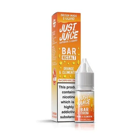 Just Juice Bar Nic Salt 10ml E-Liquid Box of 10 - Mcr Vape Distro