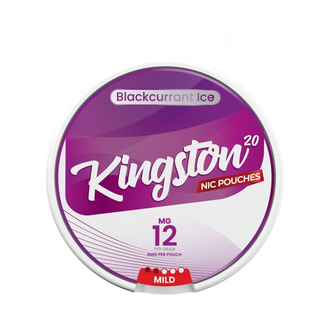 bulk wholesale Kingston Nicotine Pouches Pack of 10 - Blackcurrant Ice