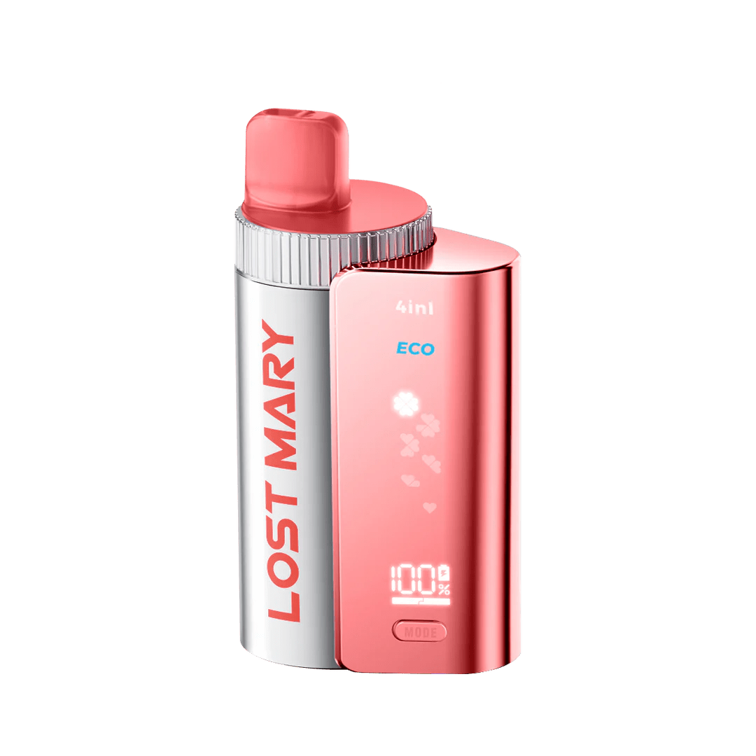 Lost Mary 3200 Puffs 4 in 1 Pre - filled Pod Vape Kit (Box of 5) - Mcr Vape Distro
