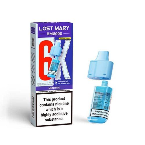 Lost Mary BM6000 Prefilled Pods Box of 5 - Mcr Vape Distro