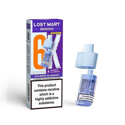 Lost Mary BM6000 Prefilled Pods Box of 5 - Mcr Vape Distro