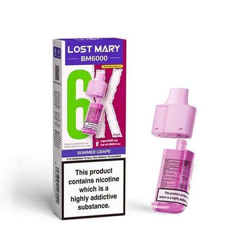 Lost Mary BM6000 Prefilled Pods Box of 5 - Mcr Vape Distro