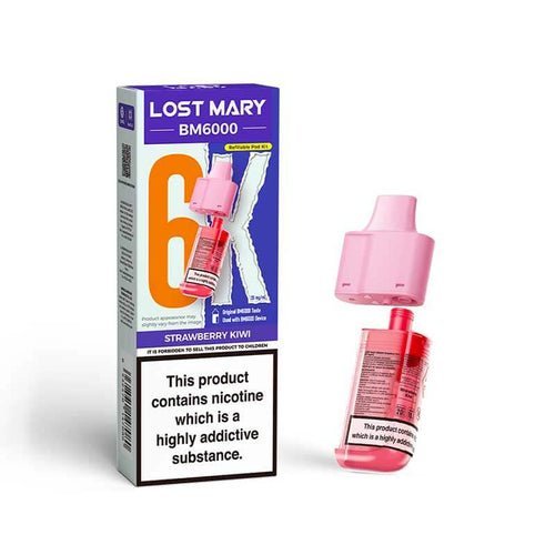 Lost Mary BM6000 Prefilled Pods Box of 5 - Mcr Vape Distro