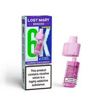 bulk wholesale Lost Mary BM6000 Prefilled Pods Box of 5 - Blueberry Sour Rsapberry