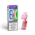 bulk wholesale Lost Mary BM6000 Prefilled Pods Box of 5 - Strawberry Raspberry Cherry Ice
