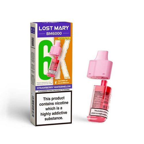 Lost Mary BM6000 Prefilled Pods Box of 5 - Mcr Vape Distro