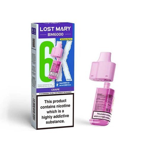 Lost Mary BM6000 Prefilled Pods Box of 5 - Mcr Vape Distro