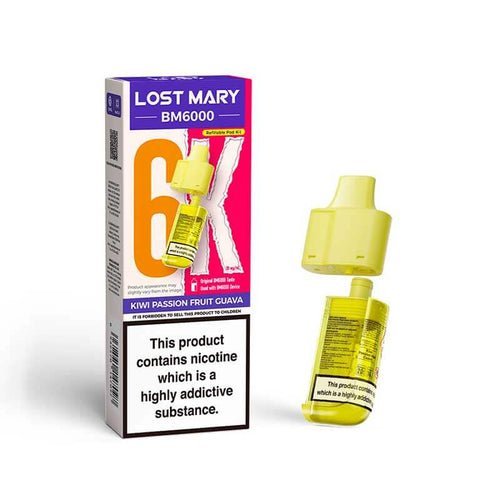 Lost Mary BM6000 Prefilled Pods Box of 5 - Mcr Vape Distro