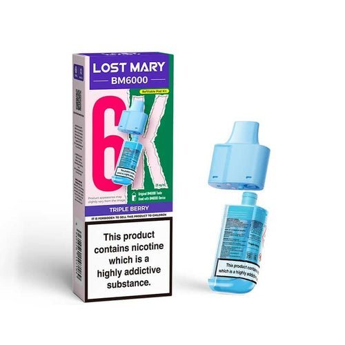 Lost Mary BM6000 Prefilled Pods Box of 5 - Mcr Vape Distro