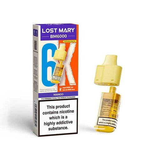 Lost Mary BM6000 Prefilled Pods Box of 5 - Mcr Vape Distro
