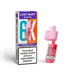 bulk wholesale Lost Mary BM6000 Prefilled Pods Box of 5 - Raspberry Peach