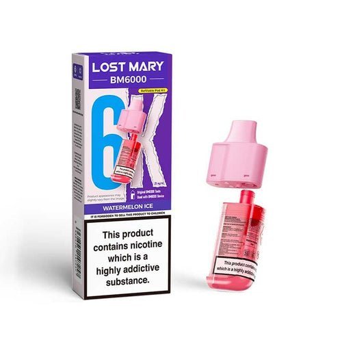 Lost Mary BM6000 Prefilled Pods Box of 5 - Mcr Vape Distro