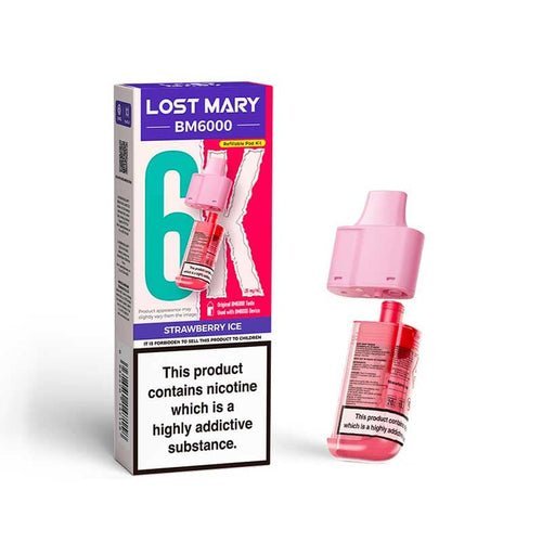 Lost Mary BM6000 Prefilled Pods Box of 5 - Mcr Vape Distro