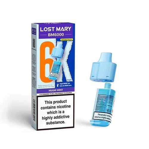 Lost Mary BM6000 Prefilled Pods Box of 5 - Mcr Vape Distro