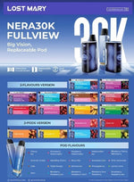 bulk wholesale Lost Mary Nera 30K Vape Kit Box of 5 - Watermelon Edition