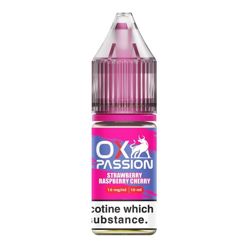 bulk wholesale Oxva OX Passion Nic Salt 10ml E - liquids - Box of 10 - Strawberry Raspberry Cherry