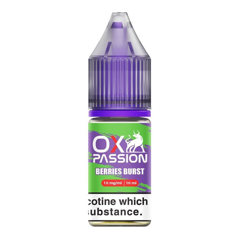bulk wholesale Oxva OX Passion Nic Salt 10ml E - liquids - Box of 10 - Berry Burst