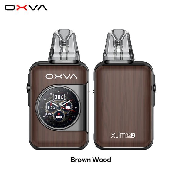 bulk wholesale OXVA Xlim SQ Pro 2 Pod Vape Kit - Brown Wood