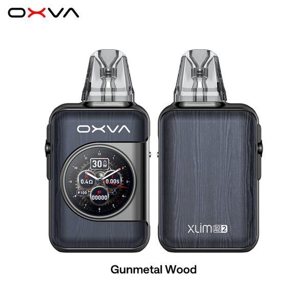 bulk wholesale OXVA Xlim SQ Pro 2 Pod Vape Kit - Gunmetal Wood