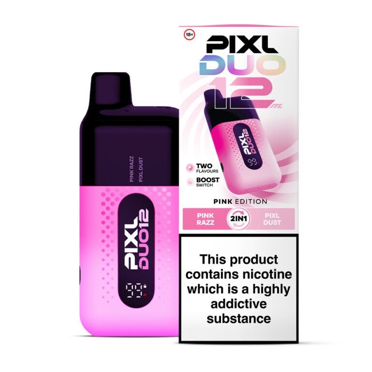 Pixl Duo 12000 Vape Kit Box of 5 - Bulk Wholesale Price Pixl Duo 12000 Vape Kit Box of 5 - Bulk Wholesale Price