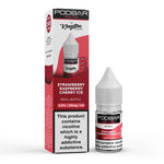 bulk wholesale Podbar Salt 10ml E - liquids - Box of 10 - Strawberry Raspberry Cherry Ice