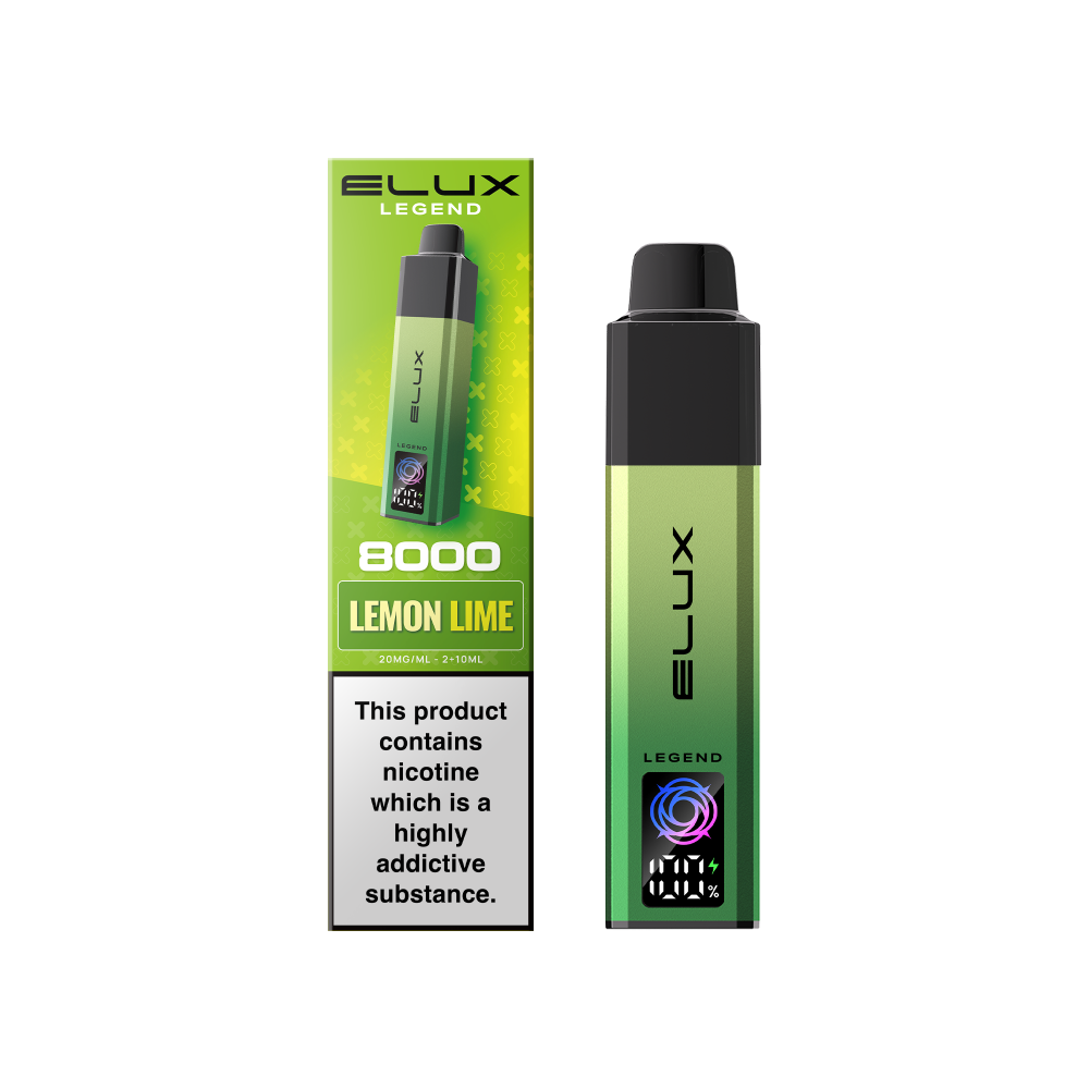 Elux Legend 8000 Pod Vape Kit Box of 5