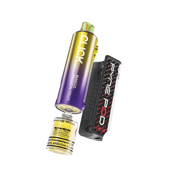 Pyne Pod Click 10k Replacement Pods Box of 5 - Mcr Vape Distro