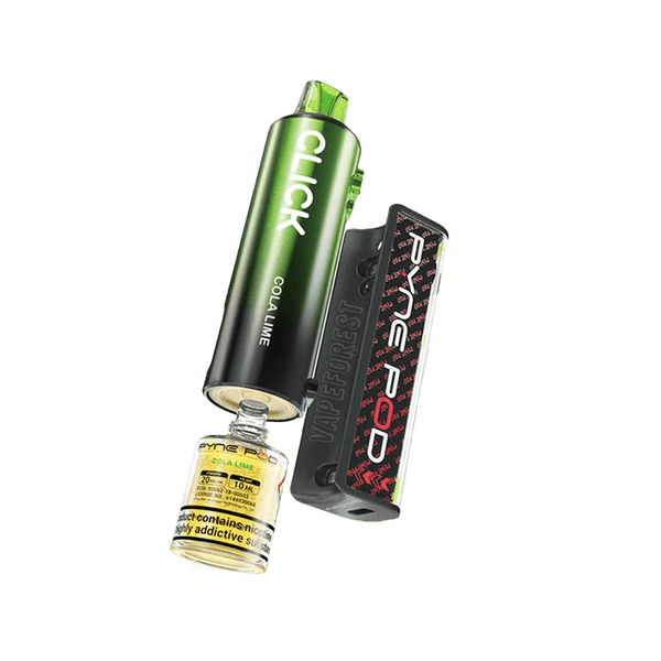 Pyne Pod Click 10k Replacement Pods Box of 5 - Mcr Vape Distro