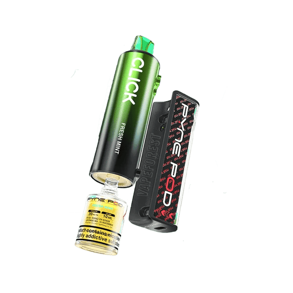 Pyne Pod Click 10k Replacement Pods Box of 5 - Mcr Vape Distro
