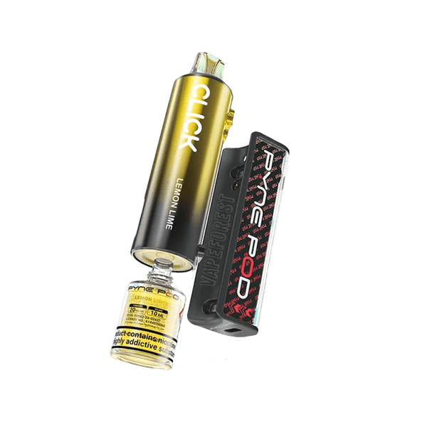 Pyne Pod Click 10k Replacement Pods Box of 5 - Mcr Vape Distro
