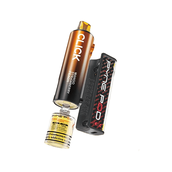 Pyne Pod Click 10k Replacement Pods Box of 5 - Mcr Vape Distro
