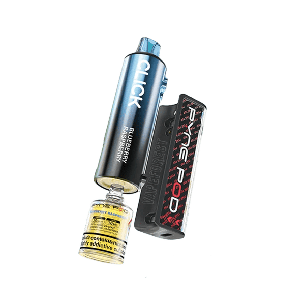 Pyne Pod Click 10k Replacement Pods Box of 5 - Mcr Vape Distro