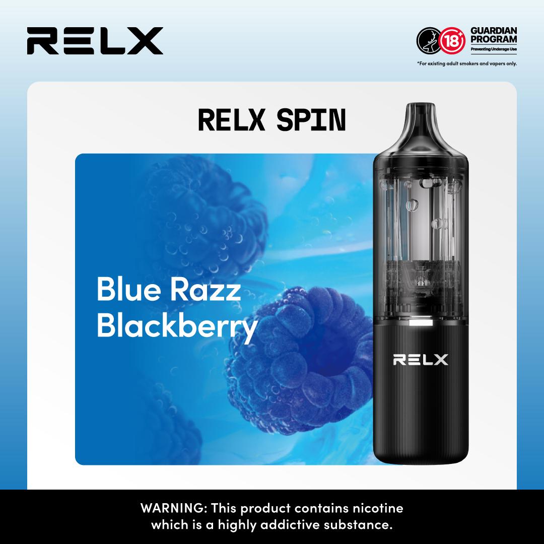 Relx Spin 4000 Puffs Disposable Vape Pod Kit - Mcr Vape Distro