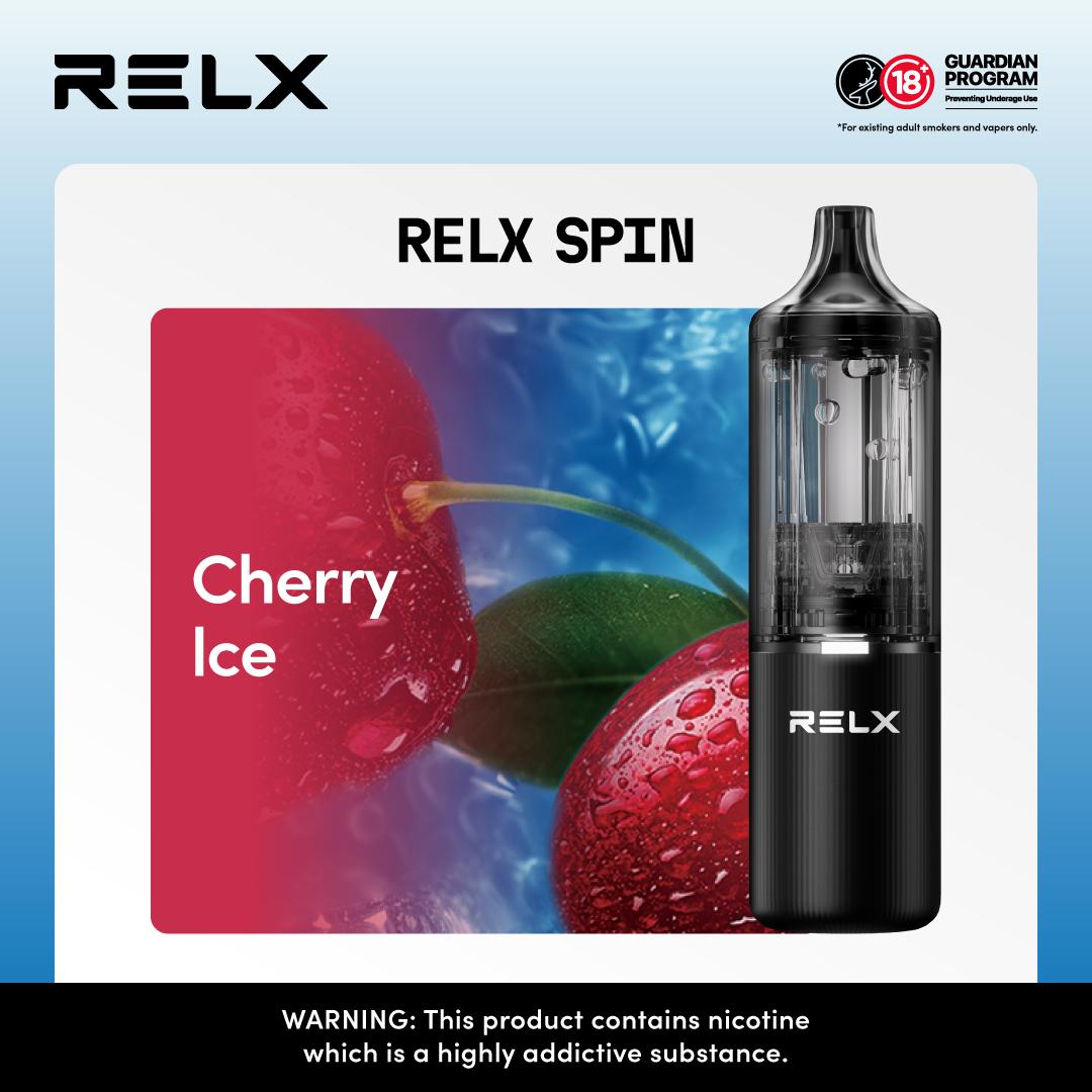 Relx Spin 4000 Puffs Disposable Vape Pod Kit - Mcr Vape Distro