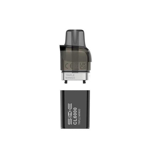 SKE Crystal CL6000 Replacement Pods Box of 5 - Mcr Vape Distro