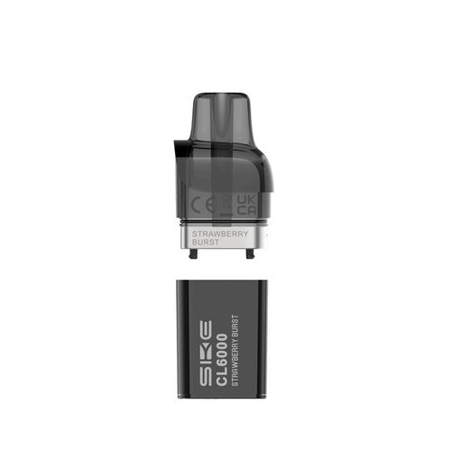 SKE Crystal CL6000 Replacement Pods Box of 5 - Mcr Vape Distro