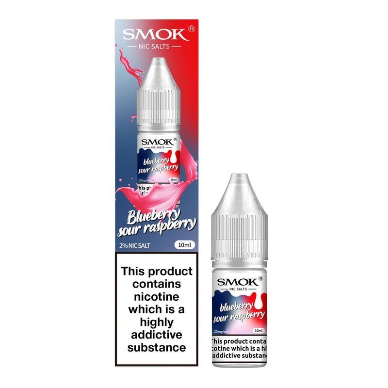 Smok Nic Salts 10ml E-liquids - Box of 10 - Mcr Vape Distro