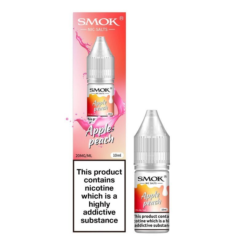 Smok Nic Salts 10ml E-liquids - Box of 10 - Mcr Vape Distro