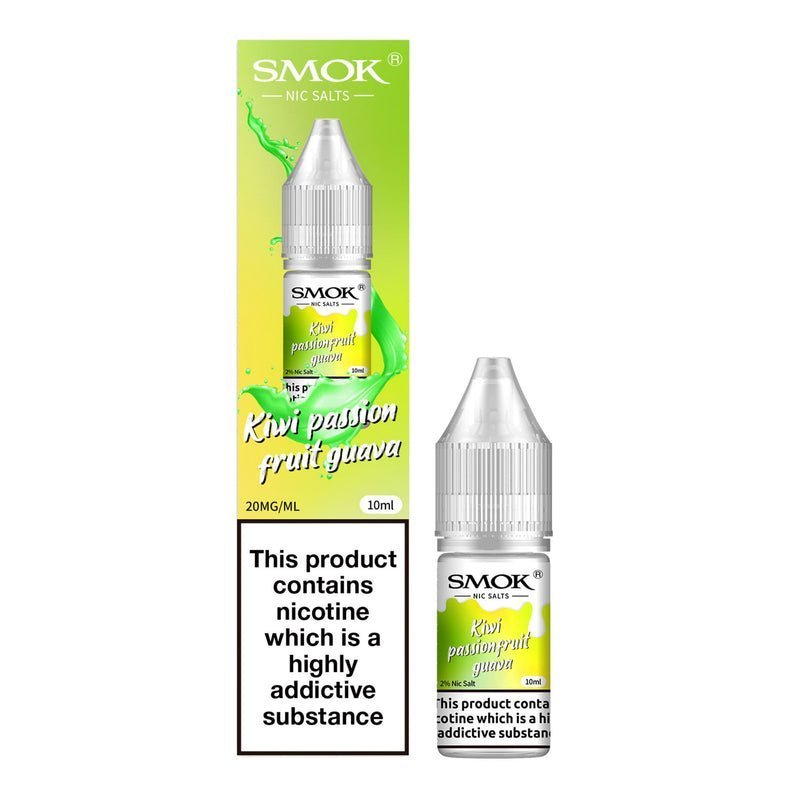 Smok Nic Salts 10ml E-liquids - Box of 10 - Mcr Vape Distro