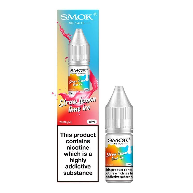 Smok Nic Salts 10ml E-liquids - Box of 10 - Mcr Vape Distro