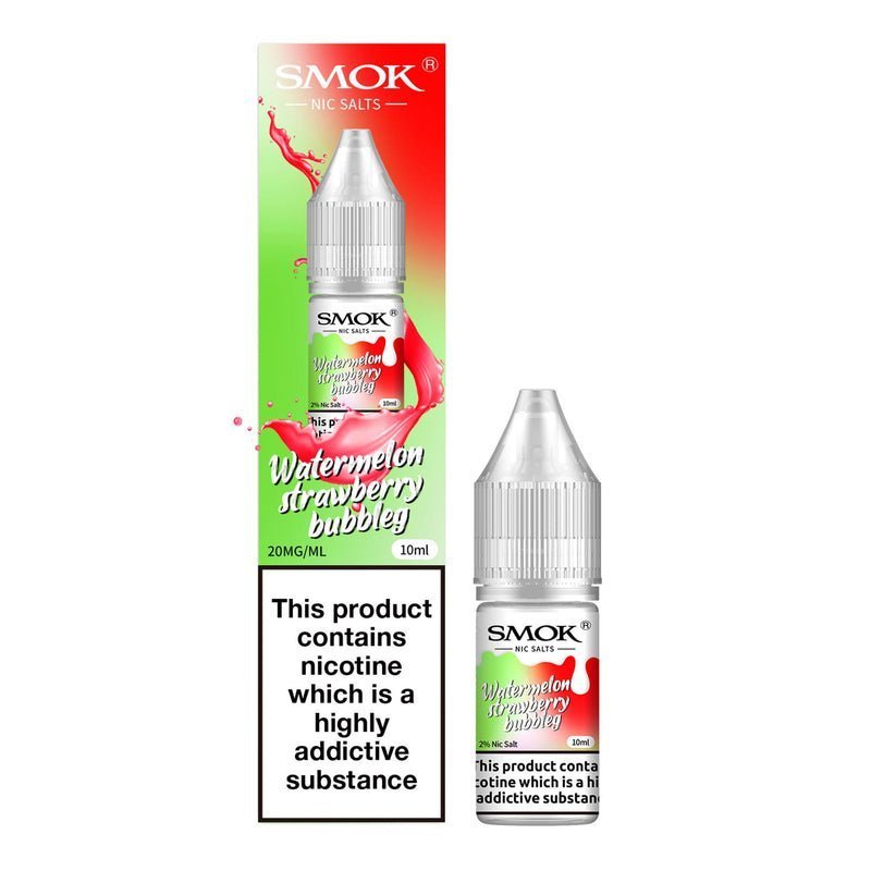 Smok Nic Salts 10ml E-liquids - Box of 10 - Mcr Vape Distro