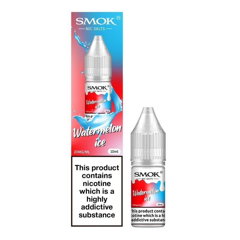 Smok Nic Salts 10ml E-liquids - Box of 10 - Mcr Vape Distro