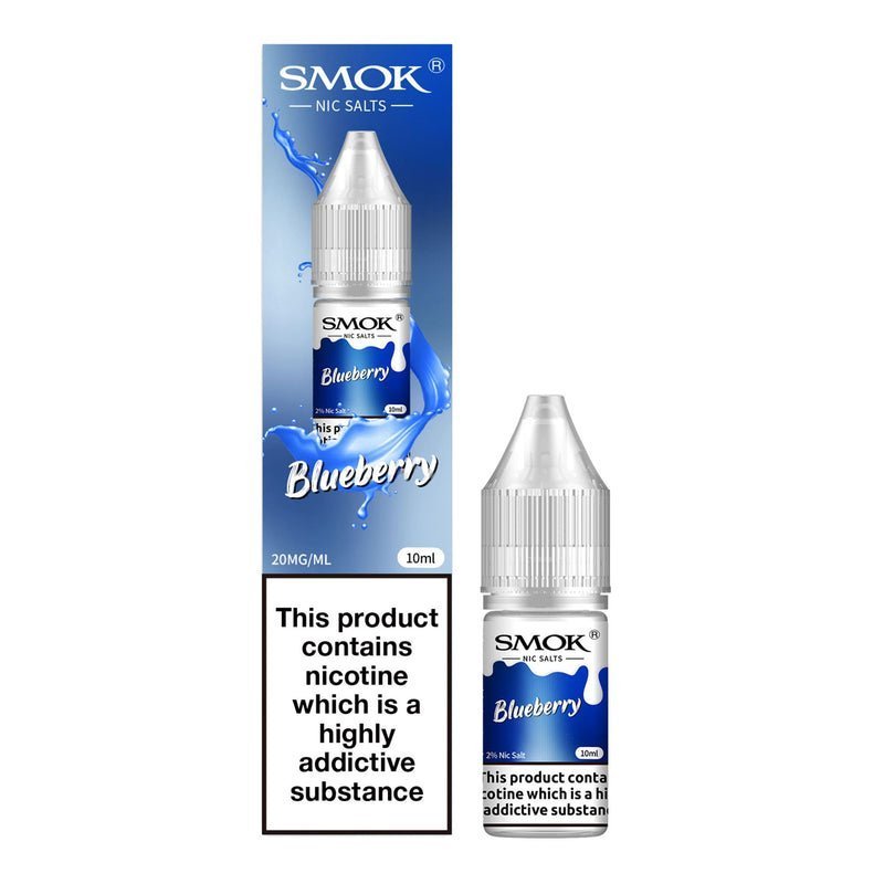 Smok Nic Salts 10ml E-liquids - Box of 10 - Mcr Vape Distro