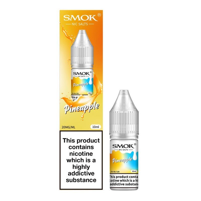 Smok Nic Salts 10ml E-liquids - Box of 10 - Mcr Vape Distro