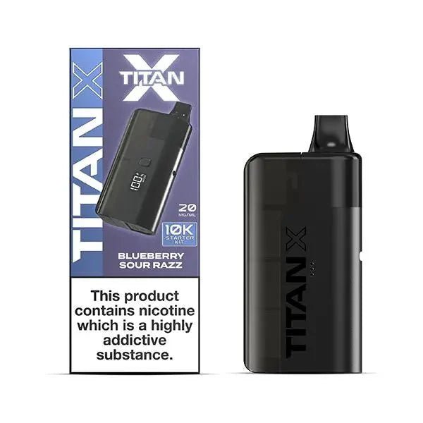 Titan 10000 X Pre - filled Vape Pod Kit ( Box of 5 ) - Mcr Vape Distro