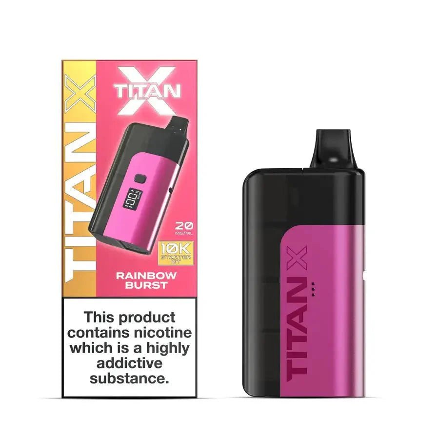 Titan 10000 X Pre - filled Vape Pod Kit ( Box of 5 ) - Mcr Vape Distro